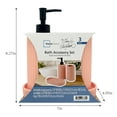 thumbnail image 4 of Mainstays By Becky G. & Alejandra 3-Piece Bath Accessory Set, Coral, 4 of 13
