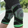 thumbnail image 5 of 2PCS Professional knee braces for knee pain with Adjustable Straps, Compression Support(green) - L, 5 of 6