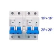 thumbnail image 2 of CB-60G DC Electric Vehicle Solar Energy Dual Power Manual Transfer Switch Circuit Breaker MCB ,Easy to Install, 2 of 6