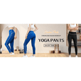 thumbnail image 5 of Lentta Streamlined Workout Leggings for Women High Waist Tummy Control Sculpting Gym Yoga Pants, 5 of 7