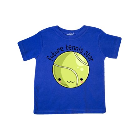 

Inktastic Future Tennis Star- Cute Tennis Ball Gift Toddler Boy or Toddler Girl T-Shirt