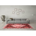 thumbnail image 3 of Ahgly Company Indoor Square Persian Red Traditional Area Rugs, 8' Square, 3 of 4