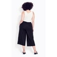 thumbnail image 2 of Avenue Women's Plus Size Wide Leg Crop Pant, 2 of 2