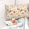 thumbnail image 4 of Pofeuu Cute Bee Gnome2 Print Polyester Microfiber Plush Pillowcases, Super Soft and Cozy Pillow Case Covers with Envelop Closure（Pillow core not included）-20"x30", 4 of 6