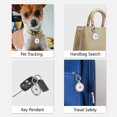 thumbnail image 2 of 2 Pack Airtag Keychain, Airtag Case With Key Ring, Metal Protective Airtag Holder Compatible With Apple Airtag n, 2 of 5