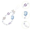 thumbnail image 6 of EHJRE Beaded Phone Lanyard Wristlet Lightweight Cute Beaded Phone Case Wrist Strap 18cm, 6 of 9