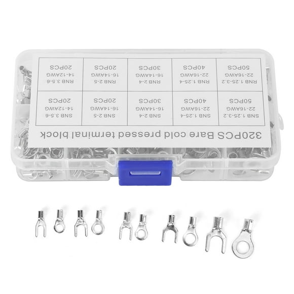 Ring Terminal Connectors, Electric Wire Connerctor Kit Ring Terminals Wire Terminal Kit For Connecting Mechanical Relays