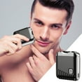 thumbnail image 2 of Vadktai Mini Shaver, Beard Shavers Portable Suitcase Design Razor, Mini Portable Electric Shaver for Men Waterproof, Fast Charging Long Battery Life Double-Ring Magnetic Cutter for Travel, 2 of 5