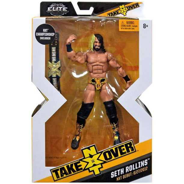Wwe Wrestling Nxt Takeover Seth Rollins Action Figure Walmart Com