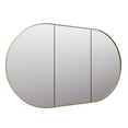 thumbnail image 7 of Glass Warehouse SC3-PL-48X30-W Nia 48" X 30" Framed Triple Door Medicine Cabinet - White, 7 of 7