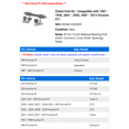 thumbnail image 2 of Clutch Fork Kit - Compatible with 1987 - 1998, 2001 - 2005, 2007 - 2013 Porsche 911 1988 1989 1990 1991 1992 1993 1994 1995 1996 1997 2002 2003 2004 2008 2009 2010 2011 2012, 2 of 2