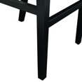 thumbnail image 3 of Noah Black Cow Print Bar Stool, 3 of 5