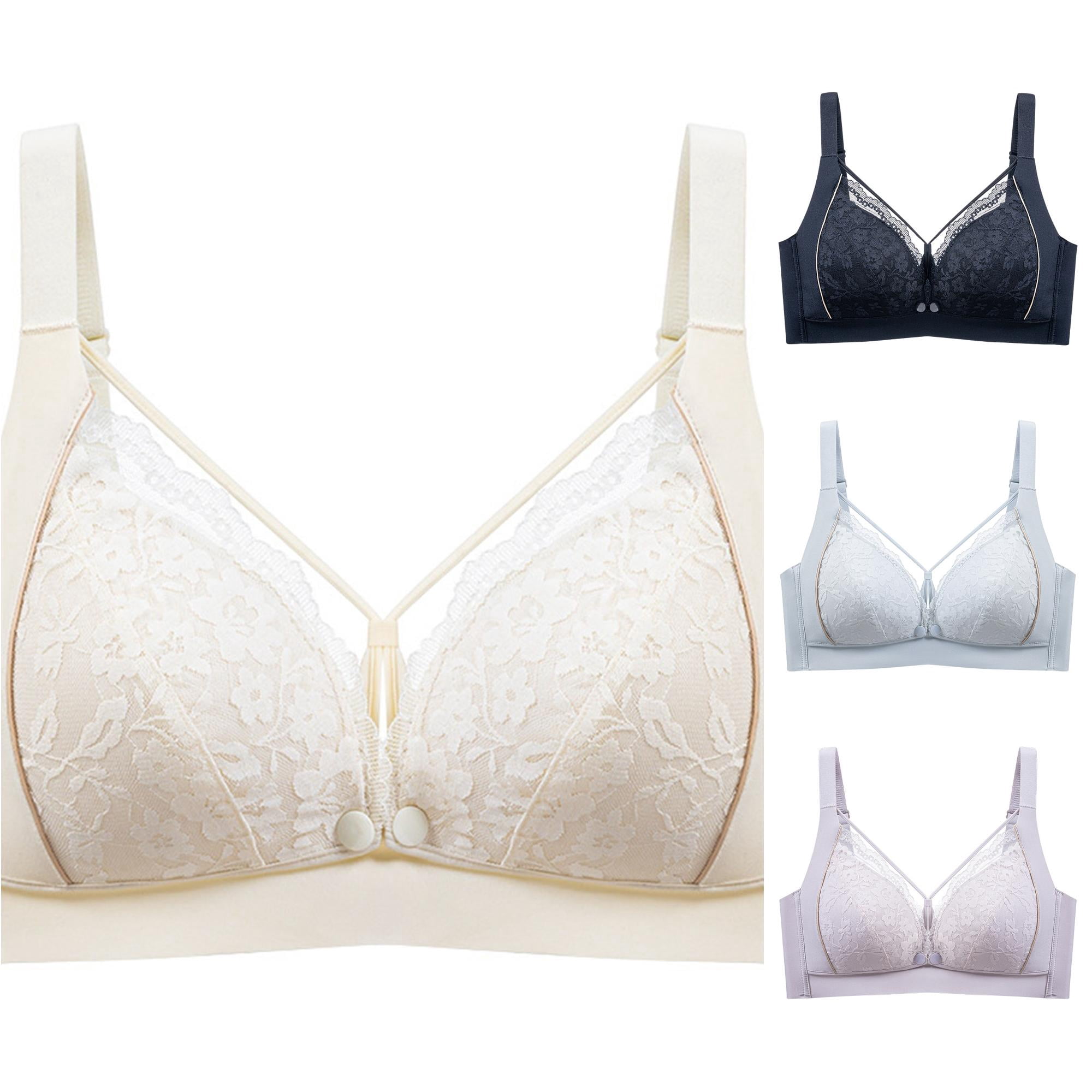 Breastfeeding Breathable Up Lace Maternity Bra for Comfortable Support and Easy Nursing