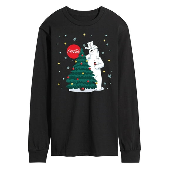 Coca-Cola - Christmas Tree - Men's Long Sleeve T-Shirt