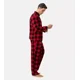 thumbnail image 3 of Conjunto De Dormir Juego De Pijama De Franela Para Hombre, 3 of 6