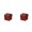 Red-2Pcs, variant on 2Pcs Christmas Gift Boxes with Red Bows, Present Boxes with Colorful Plush Balls, Outdoor Holiday Decorations for Xmas Tree, Home Yard Party Display 4.7x4.7x4.7 Inch Green