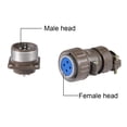 thumbnail image 3 of Aviation Connector, 28mm 4P 25A 250V P28-4 Waterproof Male Wire Panel Power, 3 of 5