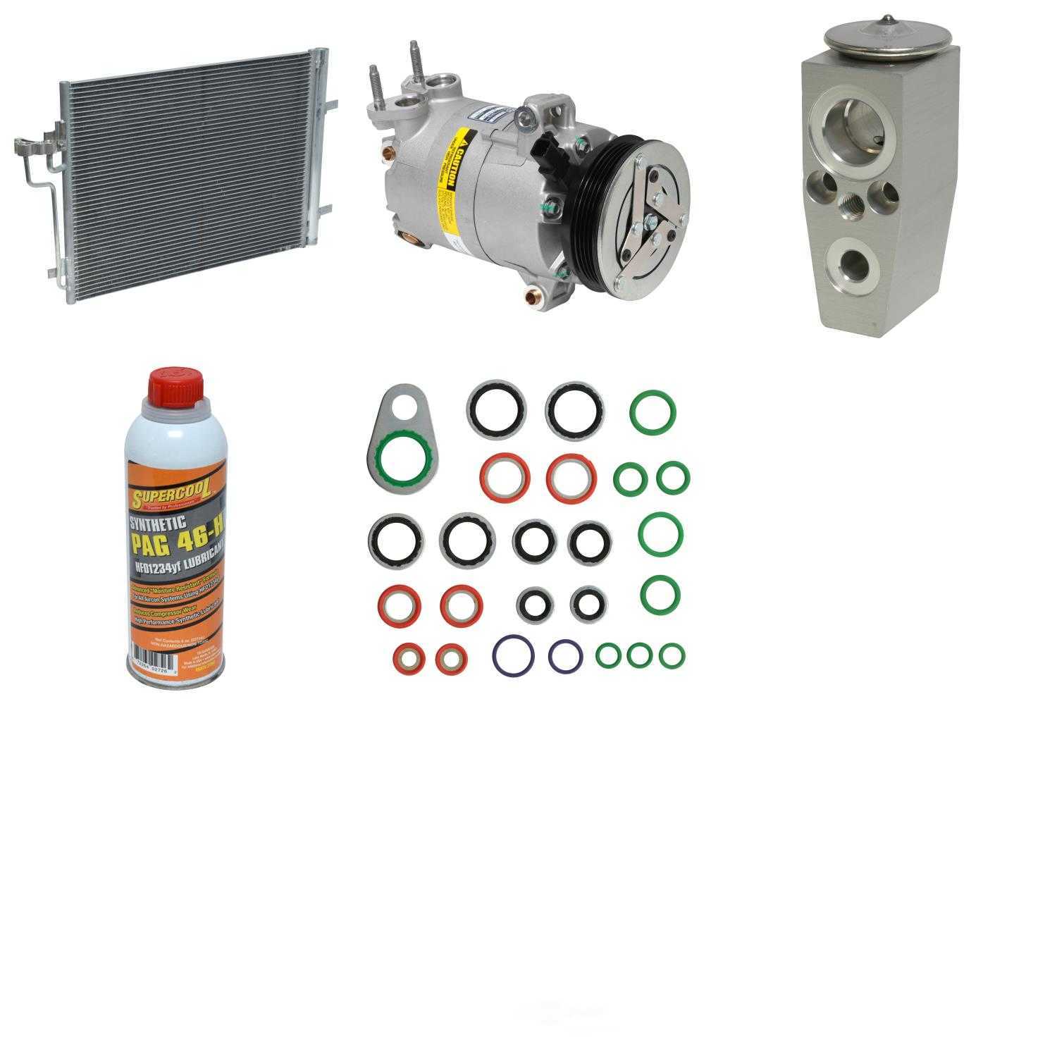 UAC KT 6412B Compressor-condenser Replacement Kit