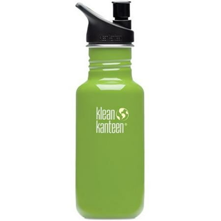 Klean Kanteen Sport Cap Bottle-Color:Green,Size:18 oz.