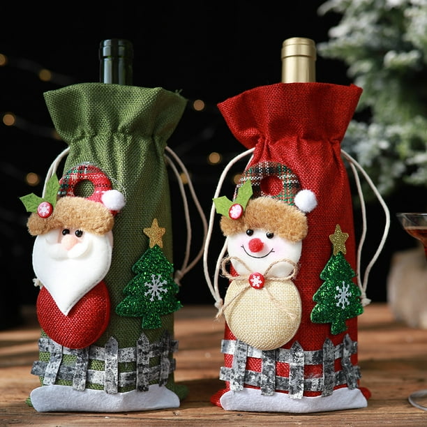 Christmas wine bags hotsell