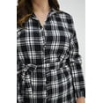 thumbnail image 4 of Vestido cuadros Roman Fashion Tallas Extras 4320 Blanco 42, 4 of 7