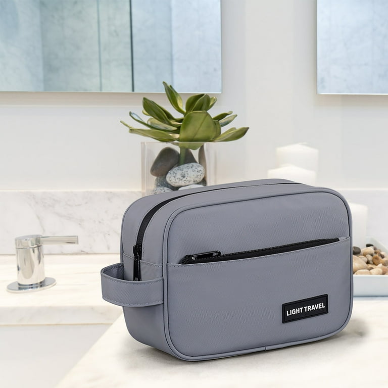 Business Travel Grooming Bag, Portable Mens Grooming Set, Large