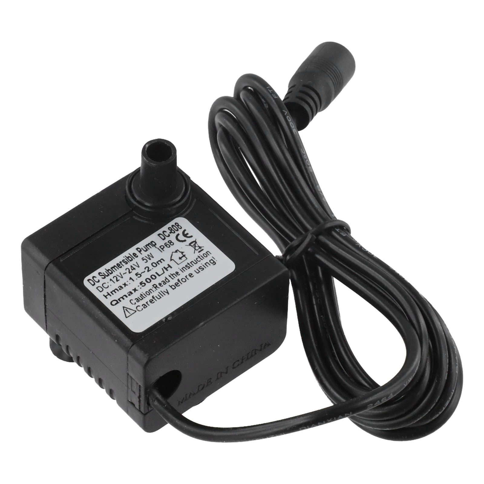 Mini Pompe à Eau Brushless 12V Haute Température 100°C – Q-BAIHE ZC-T40 Magnétique, Auto-Amorçante Pour Fontaine, Circulation, Projet DIY
