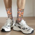thumbnail image 6 of Picia Cute Little Fox Print Athletic Socks for Men & Women – Cushioned Moisture-Wicking Crew Socks for Sports, Running, and Training, Soft & Breathable Size 5-11, 6 of 6