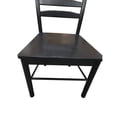 thumbnail image 5 of Contemporary Home Living Ladder Back Dining Chair - 42" - Antique Black, 5 of 9