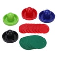 thumbnail image 4 of ANGGREK Accessoire de Hockey sur Table Ensemble de Rondelles de Hockey sur Table, Ensemble d'Accessoires de Hockey Multicolore Poussoirs Tables de Remplacement Jeu Poussoirs Palets Kit, 4 of 8