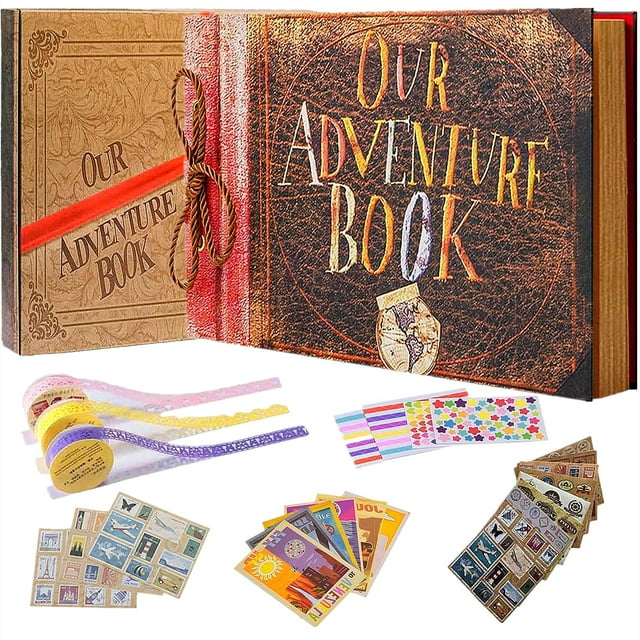 Álbum de recortes FEIYU BUY Our Adventure Book, 30 x 19 cm, 40 páginas