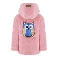 thumbnail image 2 of Alvivi Kids Girls Fleece Jacket Coat Full Zip Hoodie Sweater Warm Outerwear 6-14, 2 of 7