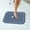 Blue, variant on Eazy Household Bathroom Mat Fast Dry Soft Stretchy Non Slip Absorbent for Bathroom Entrance Balcony 19.68 X 31.5 In