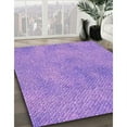 thumbnail image 2 of Ahgly Company Indoor Rectangle Patterned Bright Lilac Purple Area Rugs, 5' x 8', 2 of 6