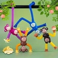 thumbnail image 5 of 4pcs Stretchy Monkey Suction Cup Toys Random Color, New Creative Decompression Toys, Goodie Bag And Pinata Stuffers, Classroom Prizes, Treasure Chest Fillers, Party Favors, Home Decor, 5 of 9