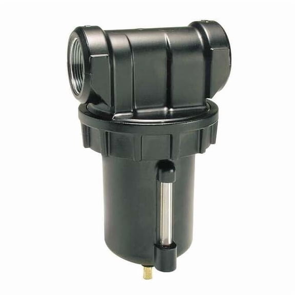 Parker Compressed Air Filter,175 psi,4.9 In. W F602-08WGR/M4