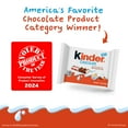 thumbnail image 6 of Kinder Chocolate, 4 Bars, Milk Chocolate Bar with Creamy Milky Filling, Individually Wrapped Candy, 1.8 oz Total, 6 of 16