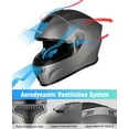 thumbnail image 4 of Casco de moto Favoto Full Face DOT Lightweight Titanium, 4 of 6