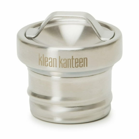 Klean Kanteen Classic Steel Loop Cap - Leak-Proof Water Bottle Lid - Easy Clean & Dishwasher Safe - BPA Free Bottle Cap - Brushed Stainless