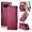 Wine Red, variant on For Google Pixel 9a Wallet Case Flip Card Holder,PU Leather Side Buckle Magnetic Frosted Women Men Cover,Black,For Pixel 9a