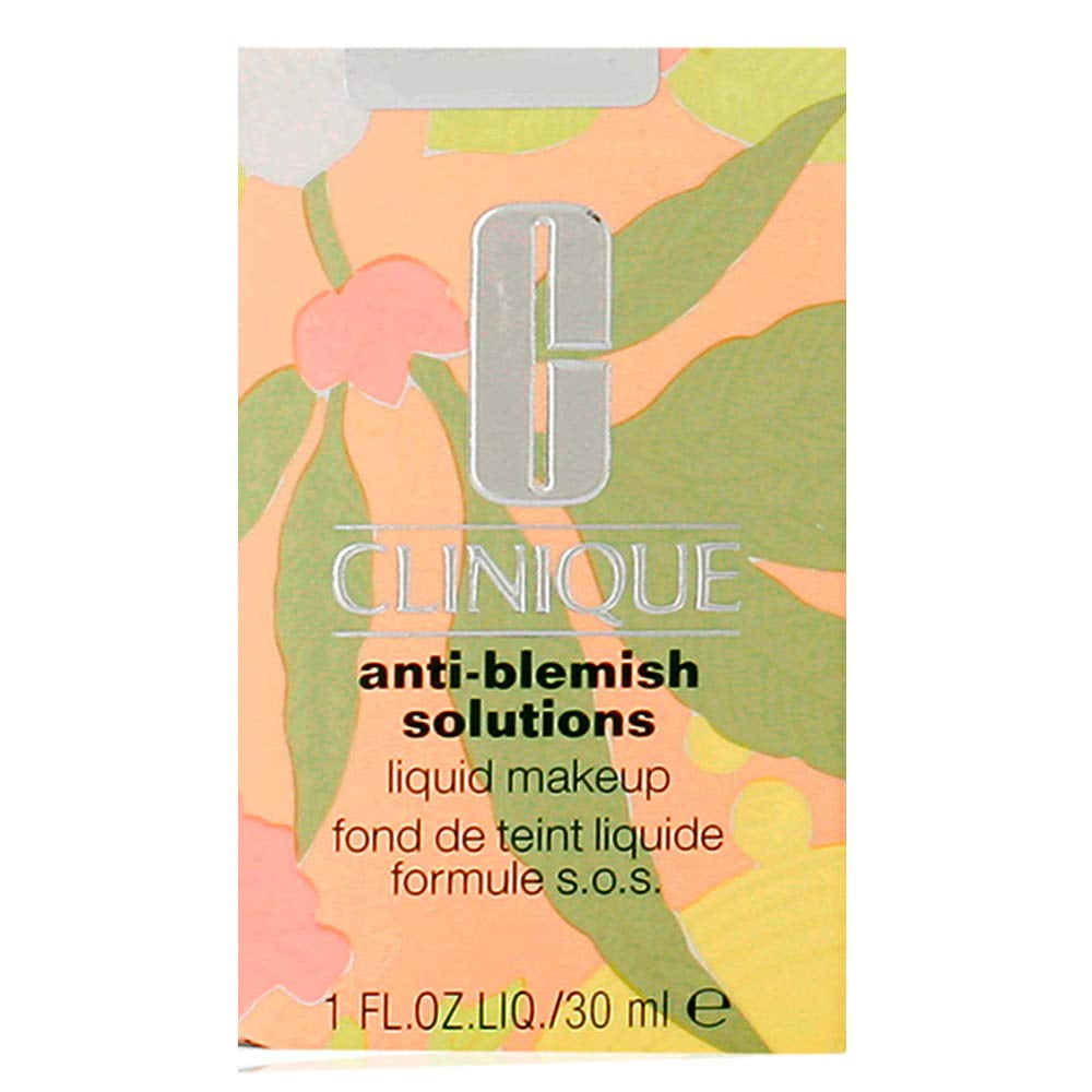 Clinique Acne Solutions Liquid Makeup Foundation, [15] Fresh Cream Chamois 1 oz