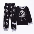 thumbnail image 4 of Gibobby Boy Clothes Boys Clothes 0-24Months 2t 3t 4t 5t Toddler Boy Clothes Long Sleeve Sweatshirts Tops and Pants 2Pcs Boys Fall Winter Outfits Set(2-3 Years,Black), 4 of 4