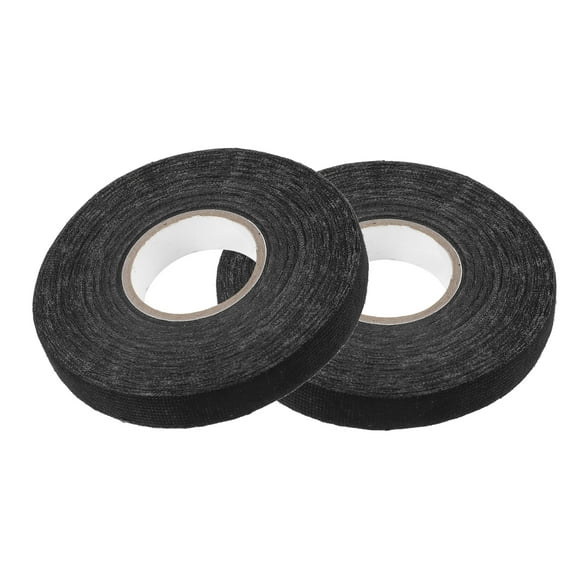 Unique Bargains 2 Pcs Muffler Tape, Self Adhesive Exhaust Wrap for Automobile 0.6 Inch x 66 Ft