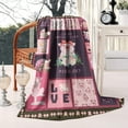 thumbnail image 2 of Woodiggie Thanksgiving and Christmas Pigs Micro Flannel Throw, 40 in x 50 in, 2 of 6