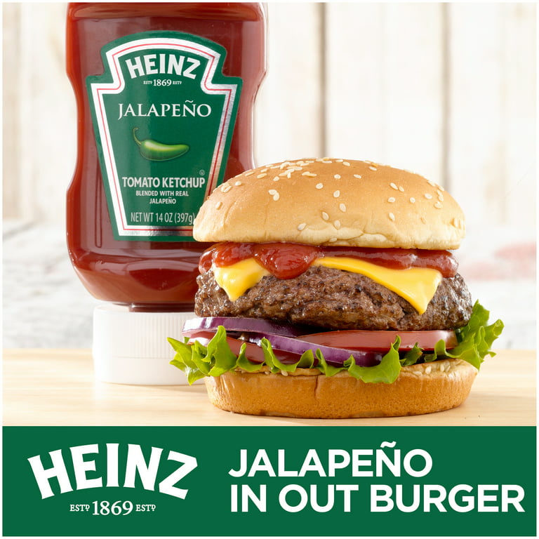 Heinz Jalapeno Tomato Ketchup - 14oz