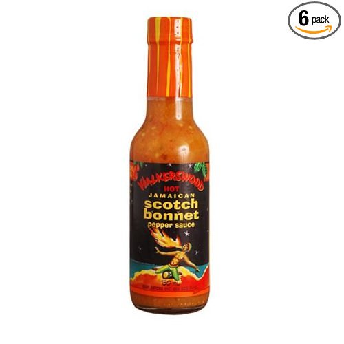 Walkerswood Scotch Hot Sauce, 5Ounce Bottles (Pack of 6