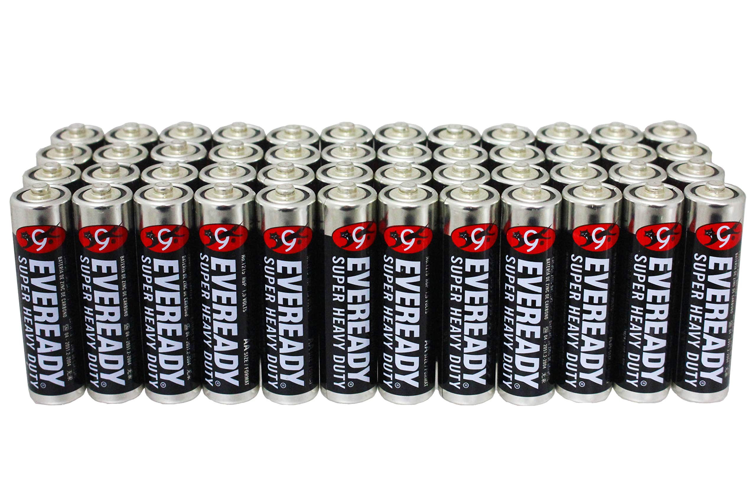 Eveready Super Heavy Duty Batteries, AA (48-Pack)