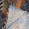 thumbnail image 4 of Birdeem Mode Femme Blouse Imprimée Décontractée Manches Courtes T-Shirt Été Boutons Hauts, 4 of 9