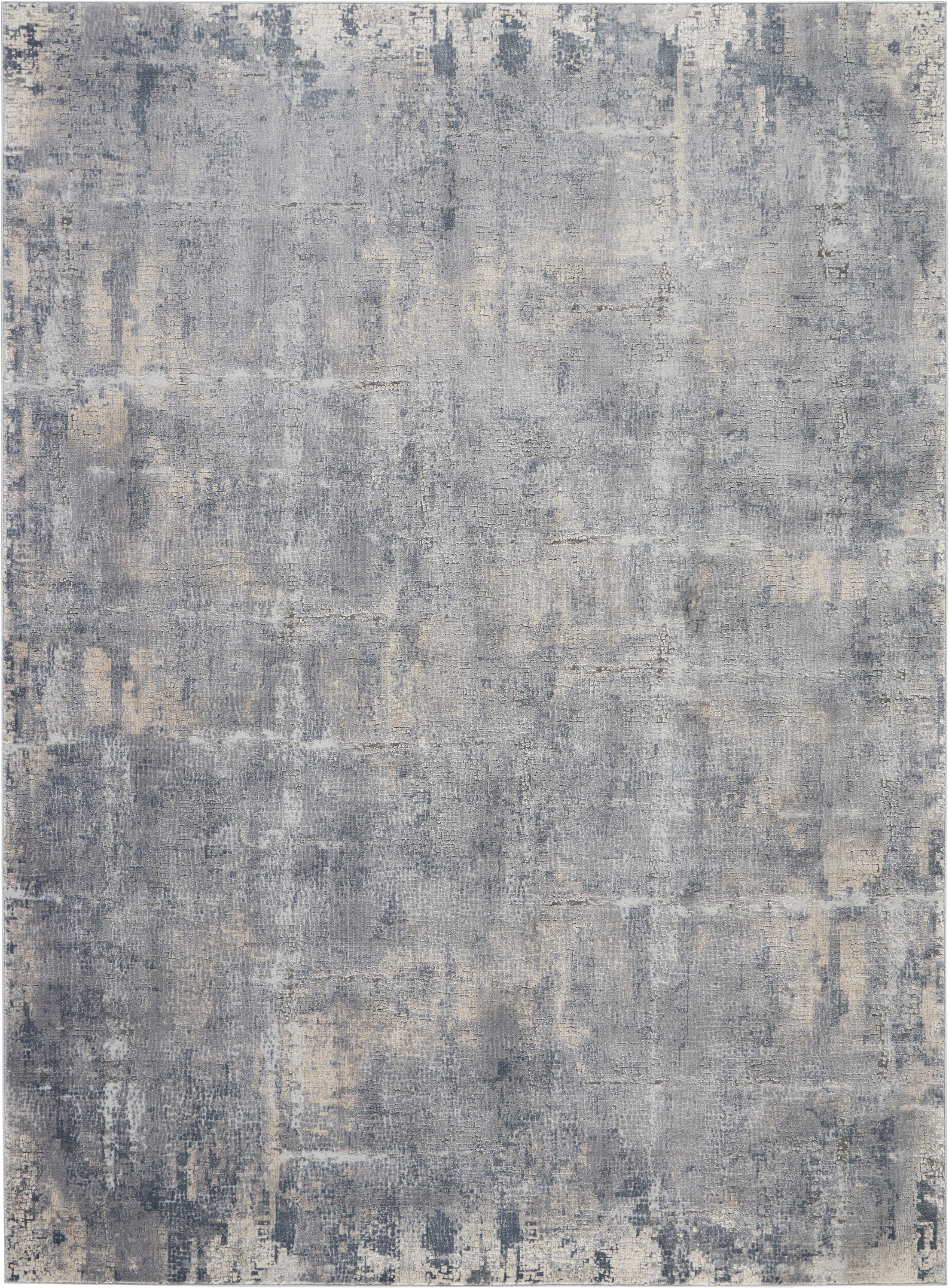 Nourison Rustic Textures Rustic Abstract Grey/Beige Area Rug