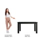 thumbnail image 3 of Mesa de Comedor Madesa Rectangular con Tablero de Madera 5231 Negro, 3 of 8